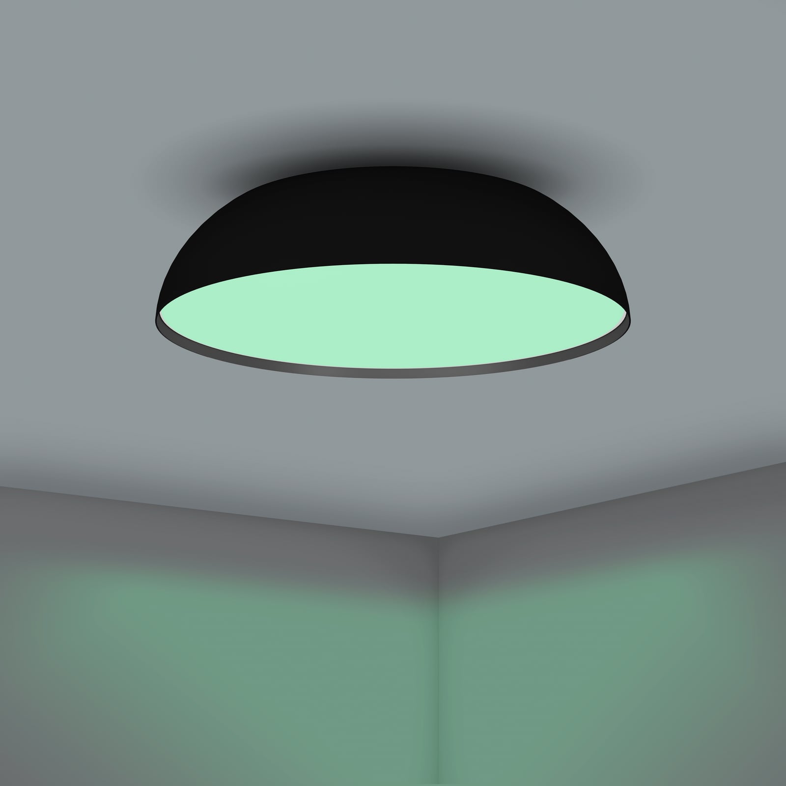 LED taklampe Tollos-Z nærbilde av LED-lyskilder