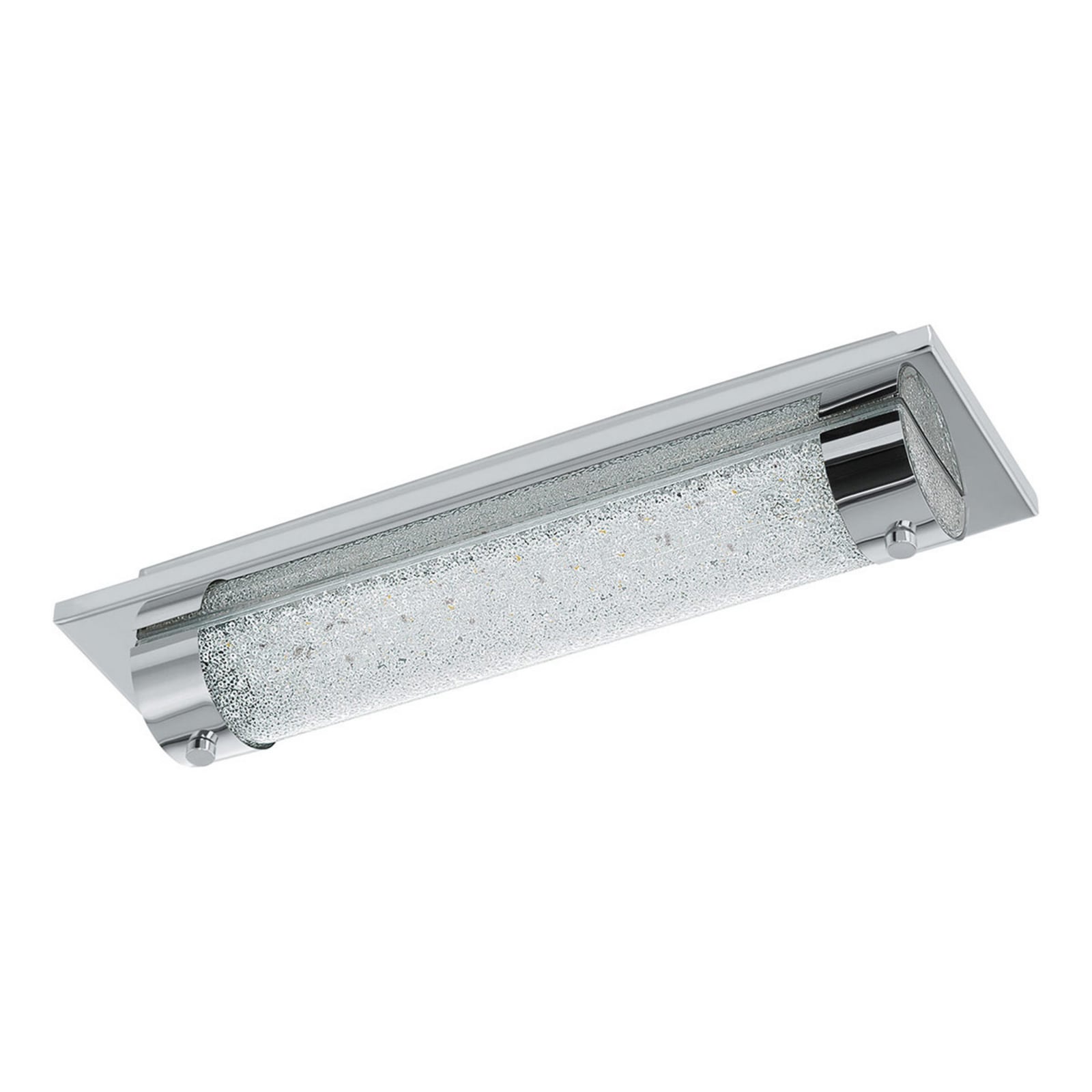 LED taklampe Tolorico glass krystalleffekt 35 cm IP44 forfra