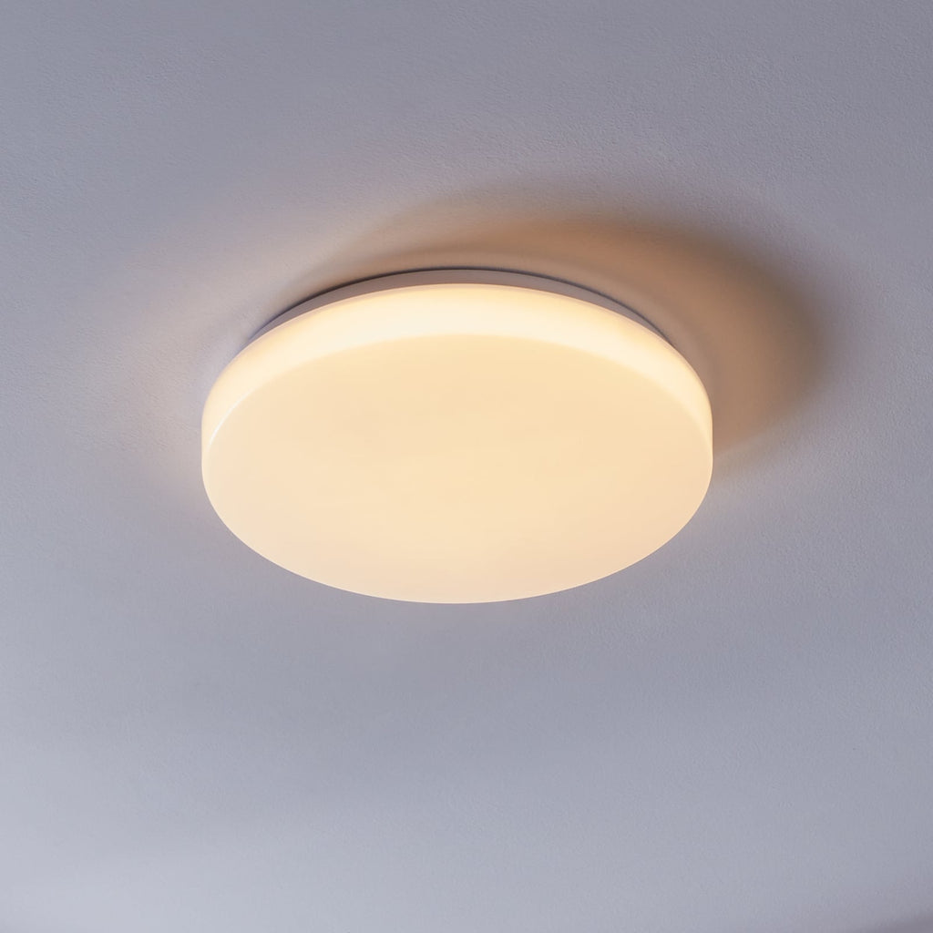 LED taklampe Totari-Z dimbar hvit Ø38 cm forfra