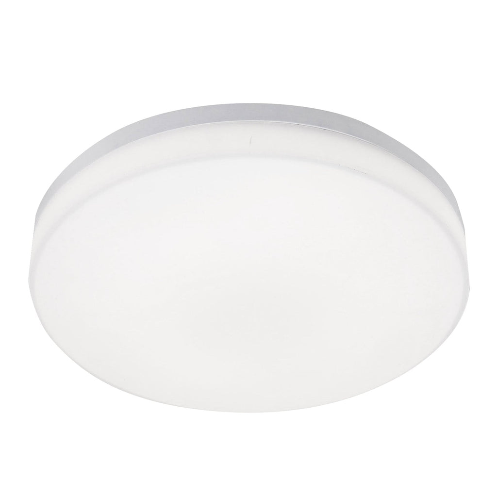 LED taklampe Trigo med bevegelsessensor hvit forfra