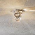 LED taklampe Tripla krystallglass dimbar aluminium forfra