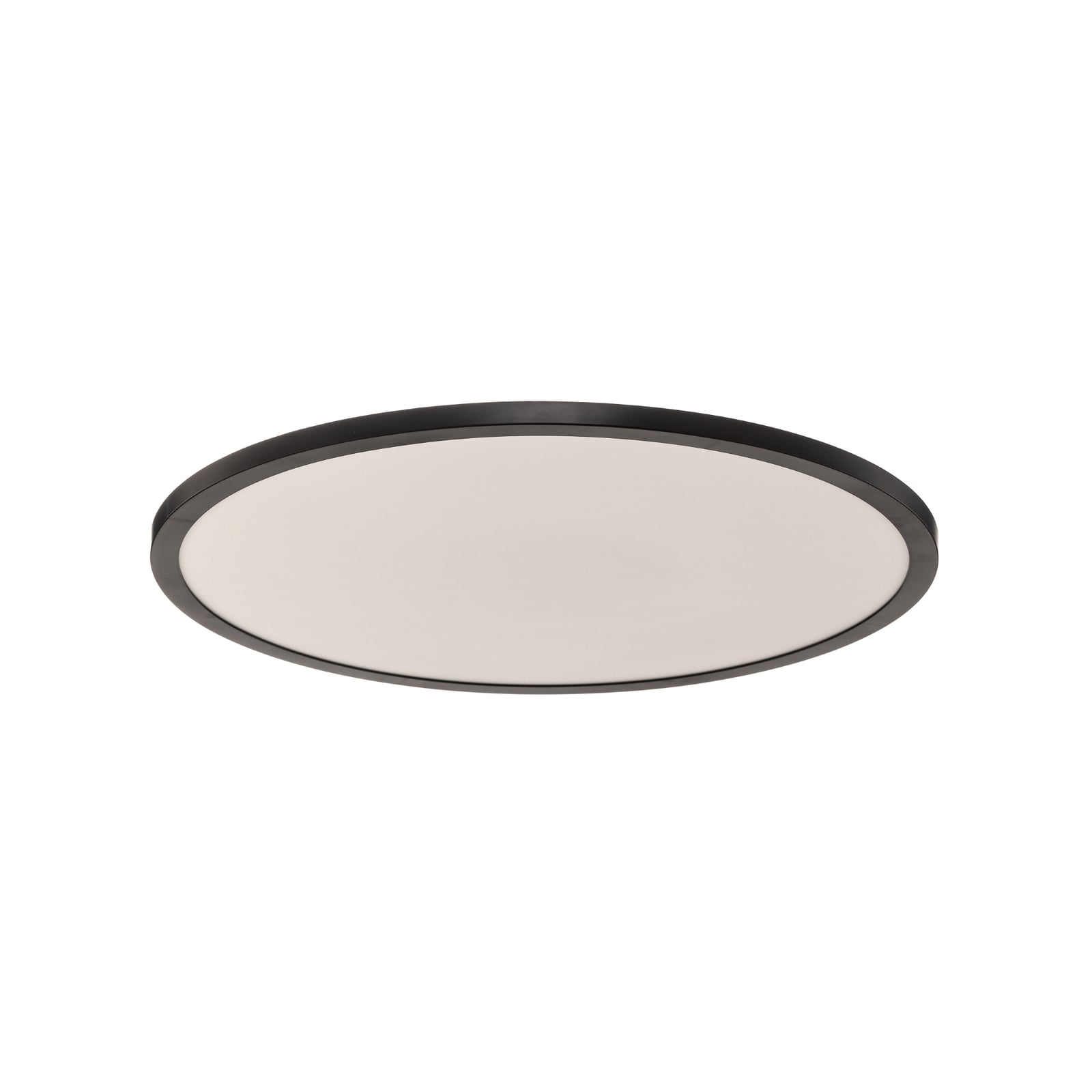 LED taklampe Tuco CCT dimbar svart Ø50 cm montert i rom