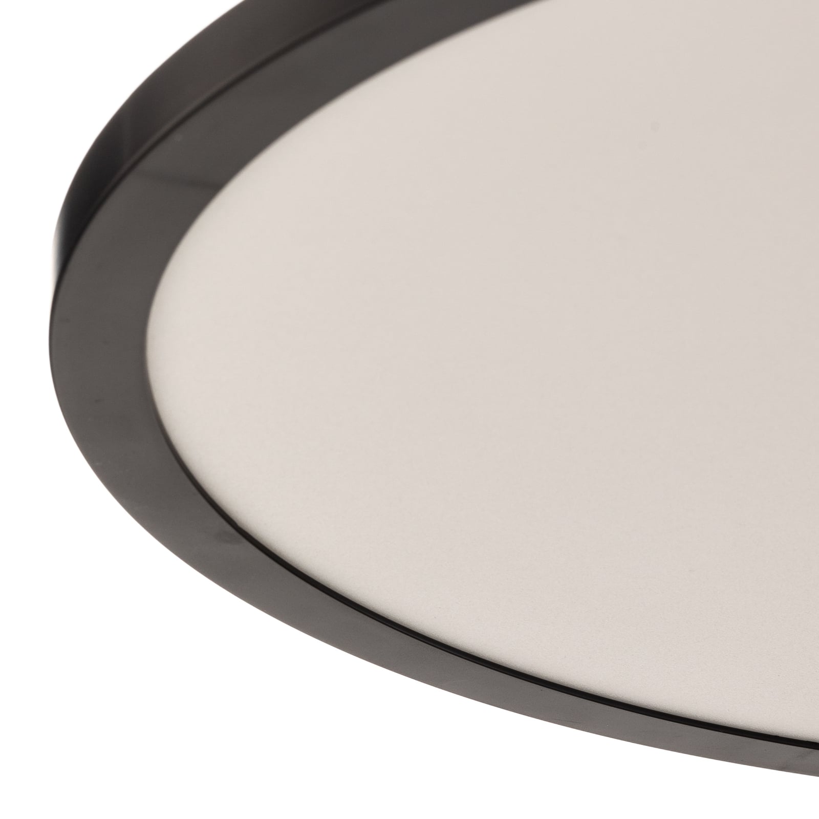 LED taklampe Tuco CCT dimbar svart Ø50 cm lysmodus varm hvit