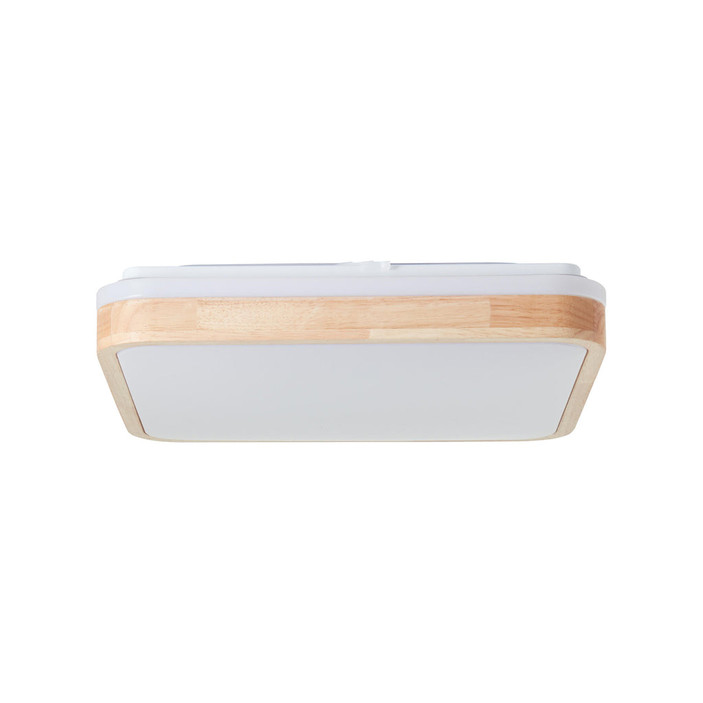 LED taklampe Tumeo tre 39,5x39,5 cm 24W varmhvit sideprofil