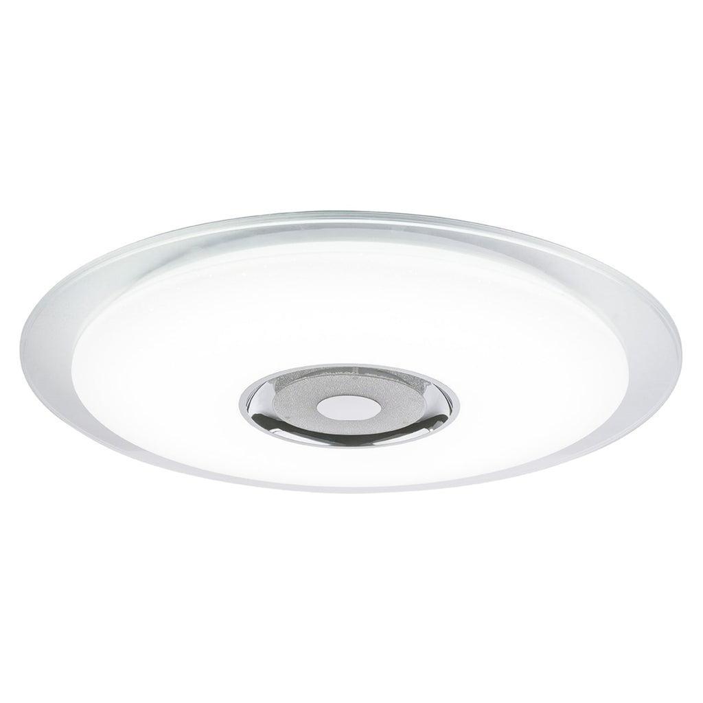 LED taklampe Tune RGB med høyttaler dimbar Ø60 cm bakside