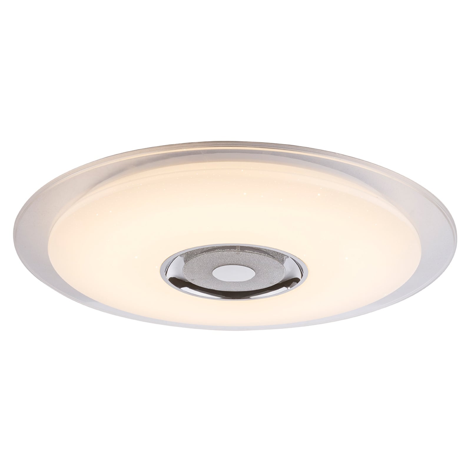 LED taklampe Tune RGB med høyttaler dimbar Ø60 cm montert