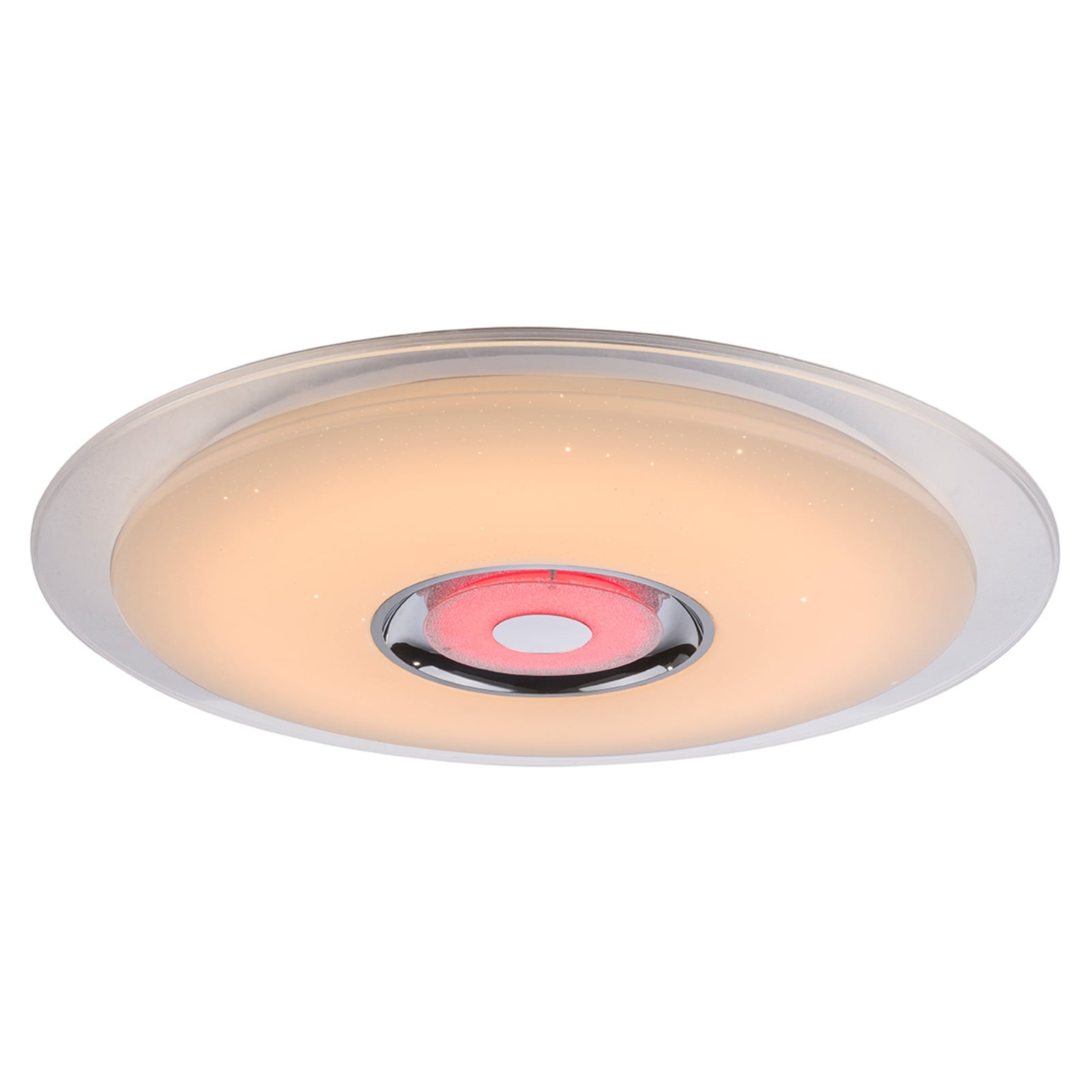 LED taklampe Tune RGB med høyttaler dimbar Ø60 cm med fjernkontroll