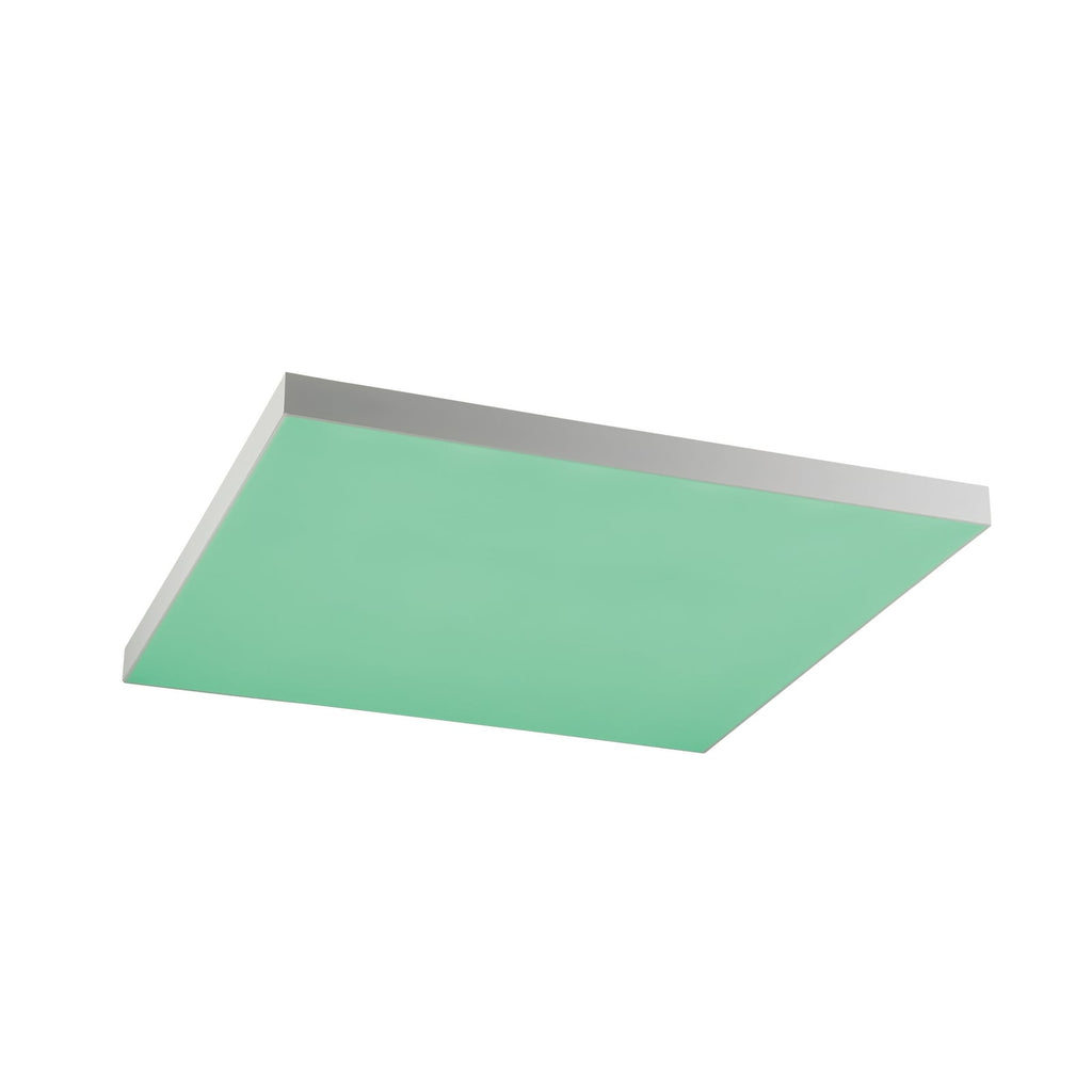 Detalj av LED taklampe Turcona-Z dimbar RGBW 60x60 cm hvit