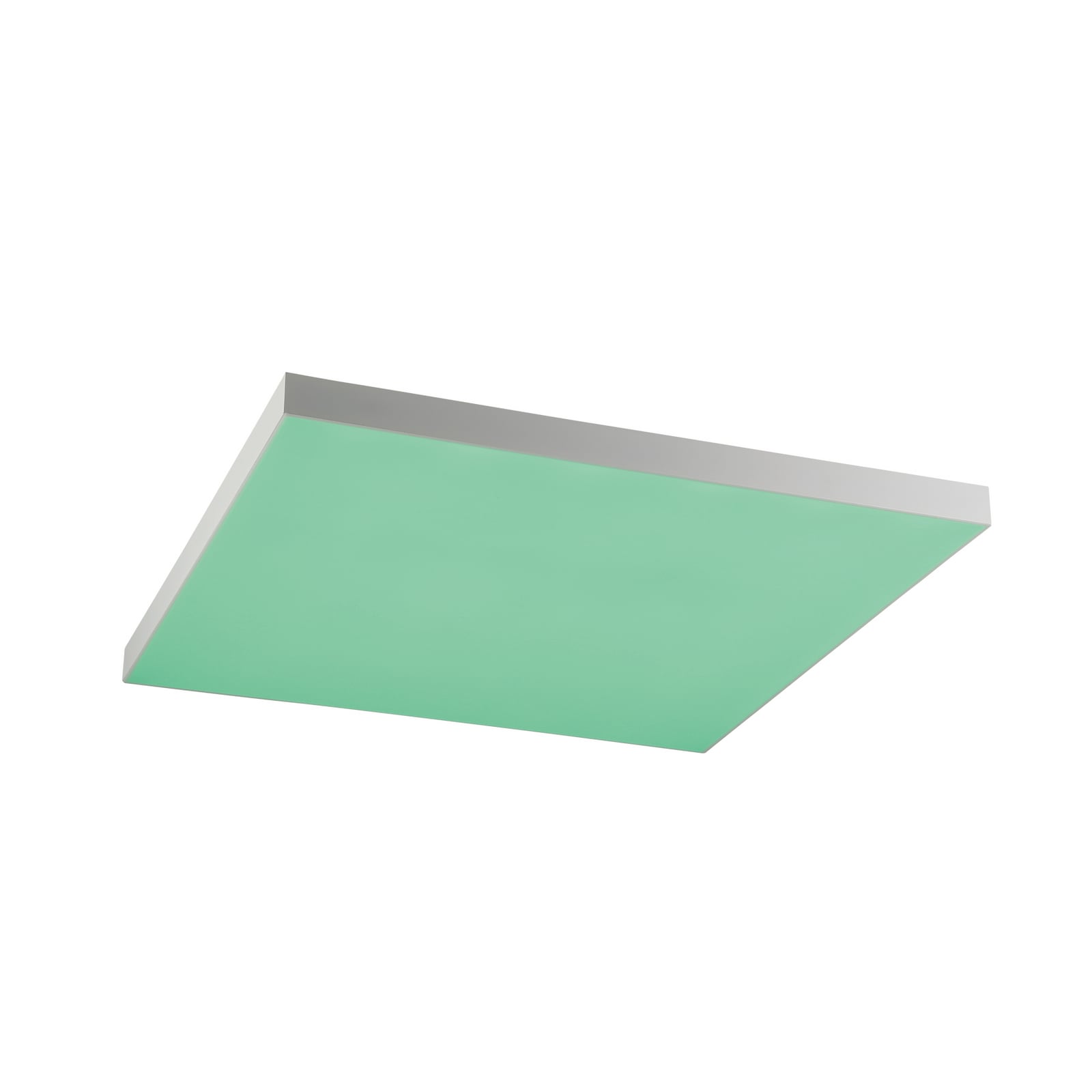 Detalj av LED taklampe Turcona-Z dimbar RGBW 60x60 cm hvit
