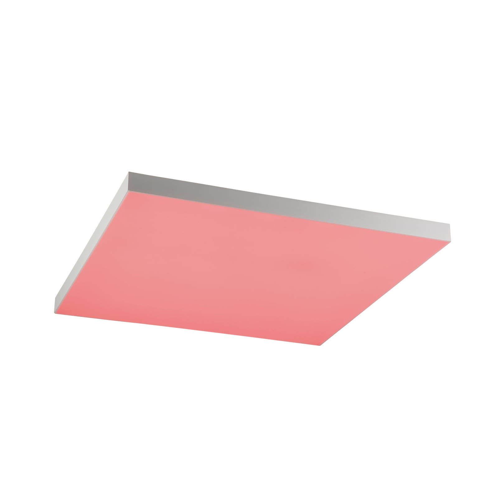 Montert LED taklampe Turcona-Z dimbar RGBW 60x60 cm hvit i rom