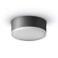 LED taklampe utendørs 1421 grafitt Ø20,5 cm IP65 forfra