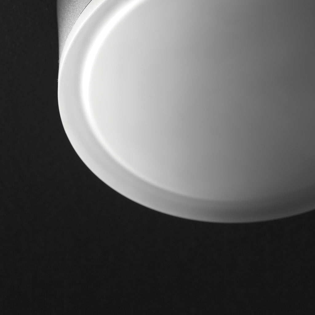 Montert LED taklampe utendørs 1421 grafitt Ø20,5 cm IP65
