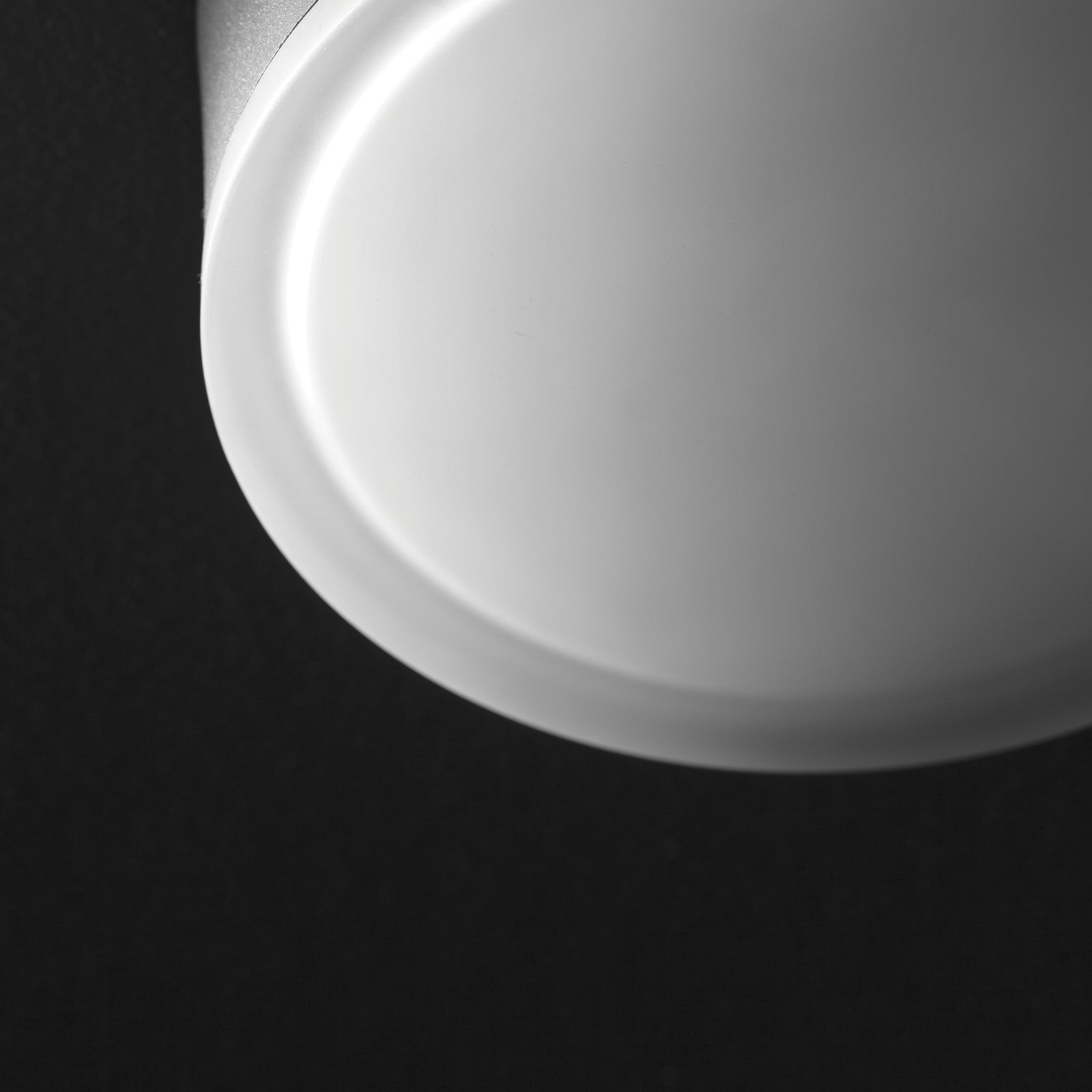 Montert LED taklampe utendørs 1421 grafitt Ø20,5 cm IP65