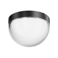 LED taklampe utendørs Mon grafitt Ø18 cm IP65 forfra
