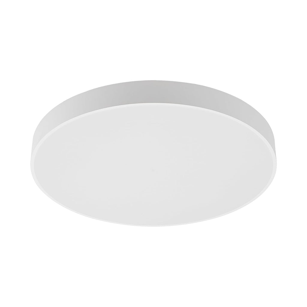 Nærbilde av armatur på LED taklampe Vanida opp og ned dimbar hvit Ø60 cm 57W