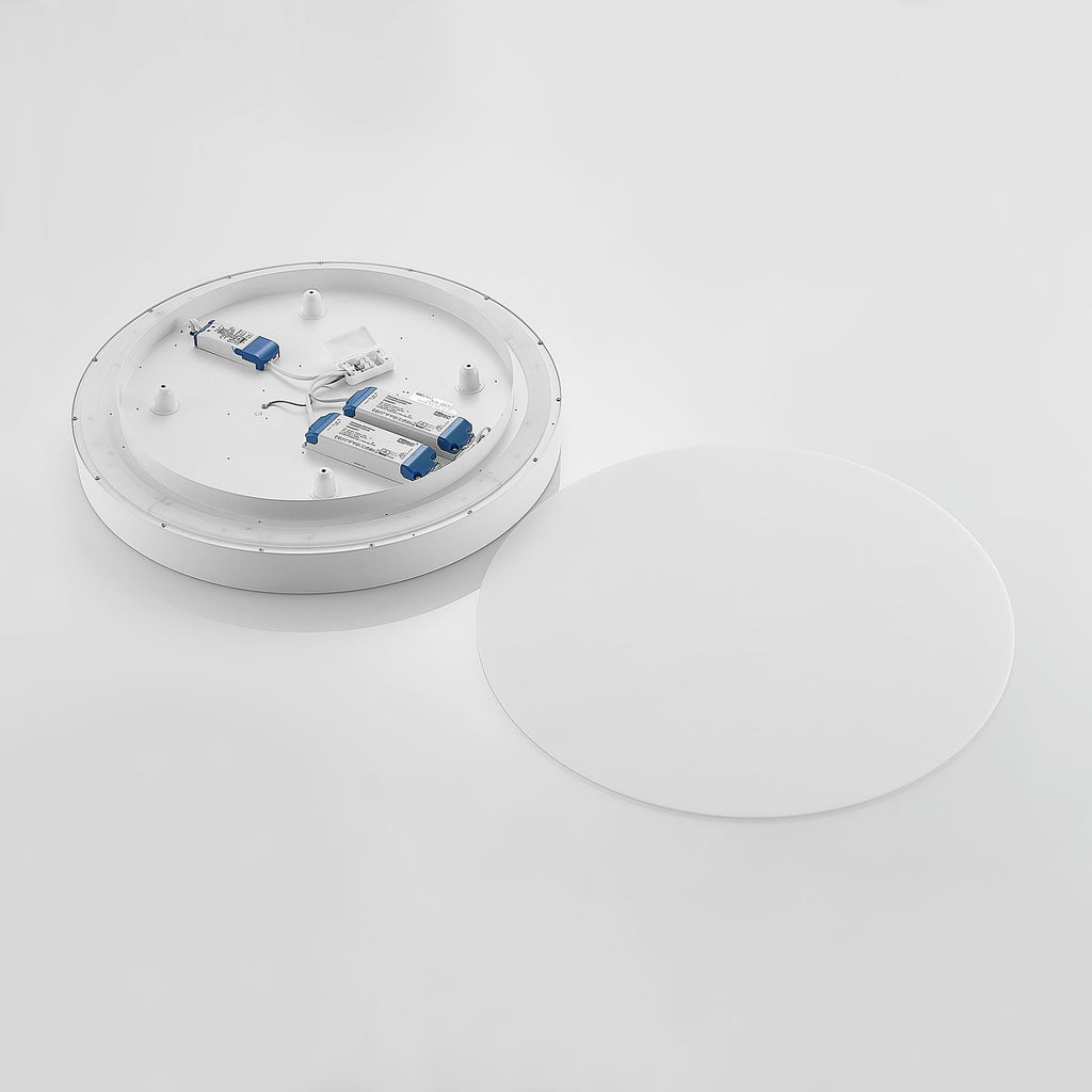 LED taklampe Vanida opp og ned dimbar hvit Ø60 cm 57W lysdiffusor