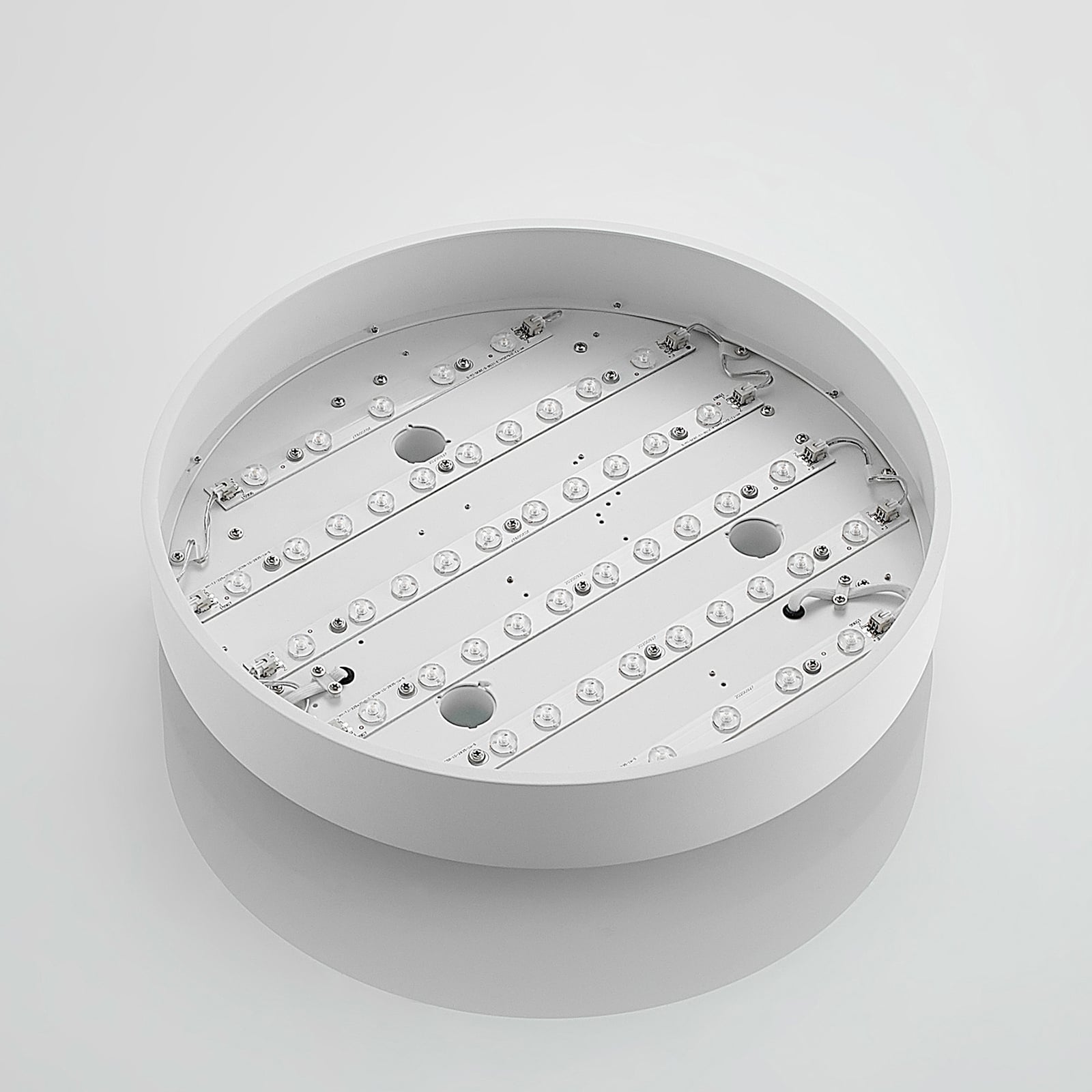LED taklampe Vanida opp og ned hvit Ø40 cm profil