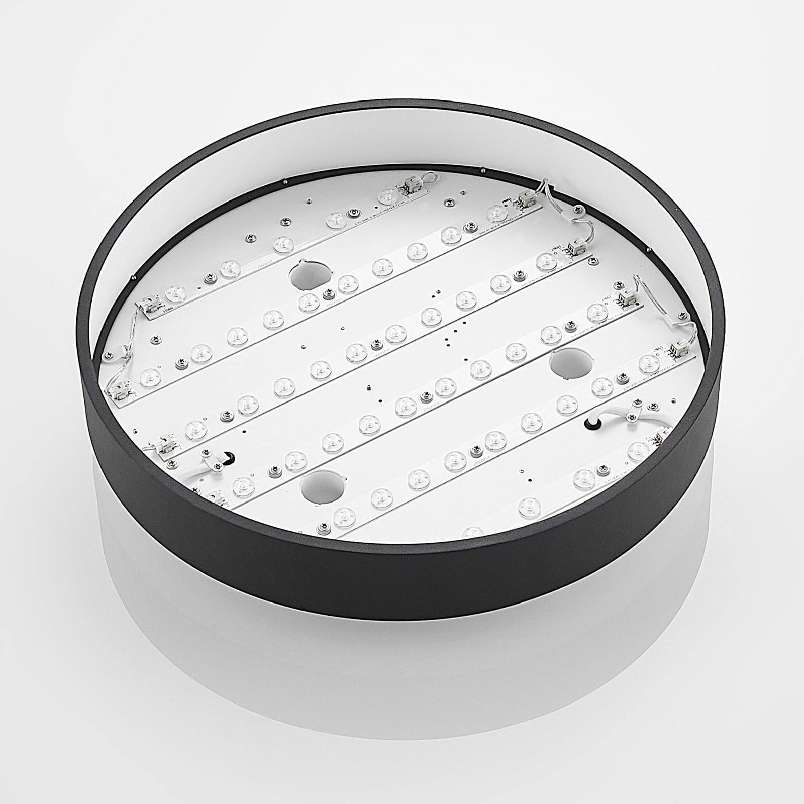 LED-taklampe Vanida svart opp og ned Ø40 cm 30W lys opp og ned