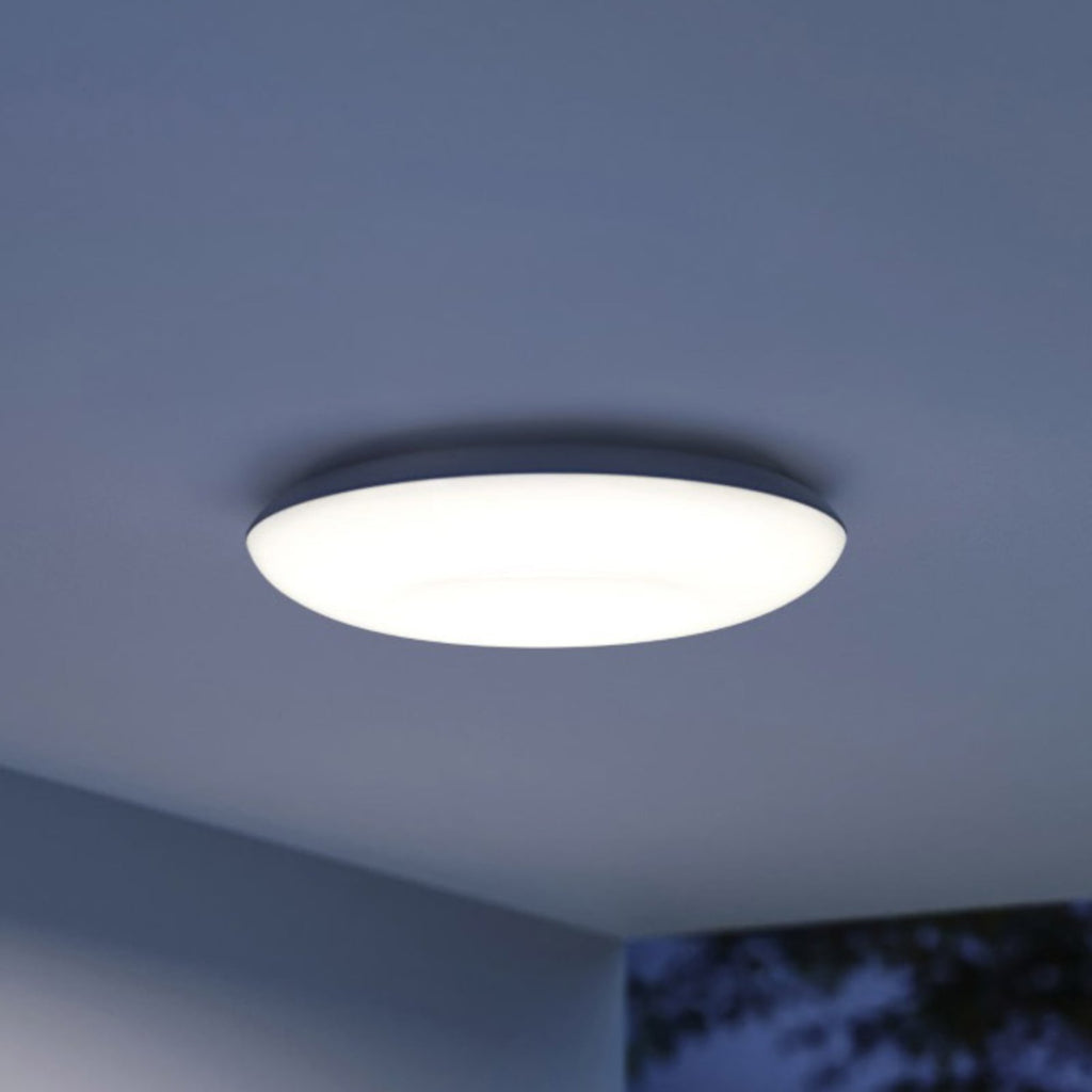 LED taklampe Vario Quattro med bevegelsessensor forfra