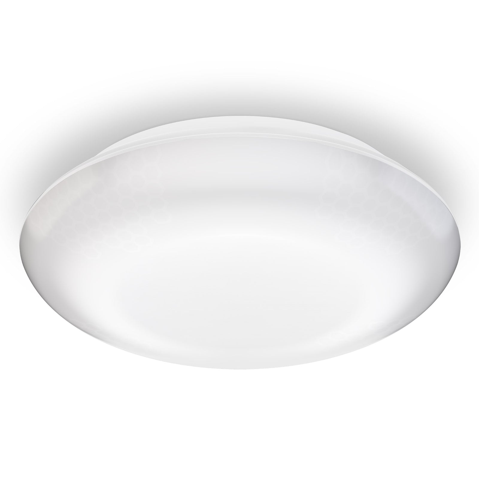 LED taklampe Vario Quattro med bevegelsessensor montert