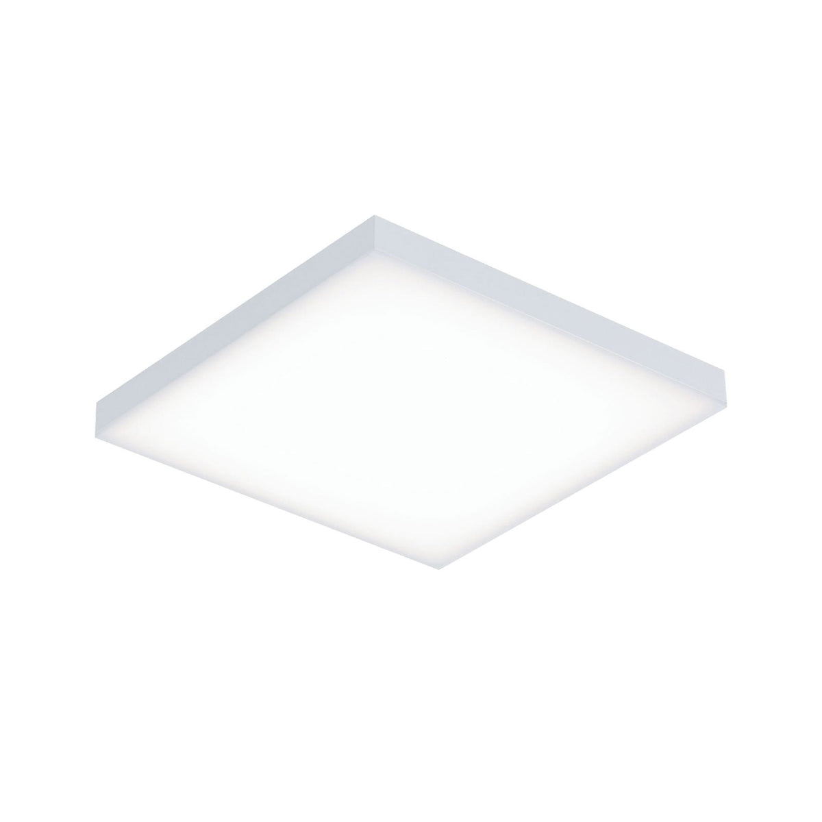 LED-taklampe Velora hvit matt 22,5x22,5 cm montert i tak