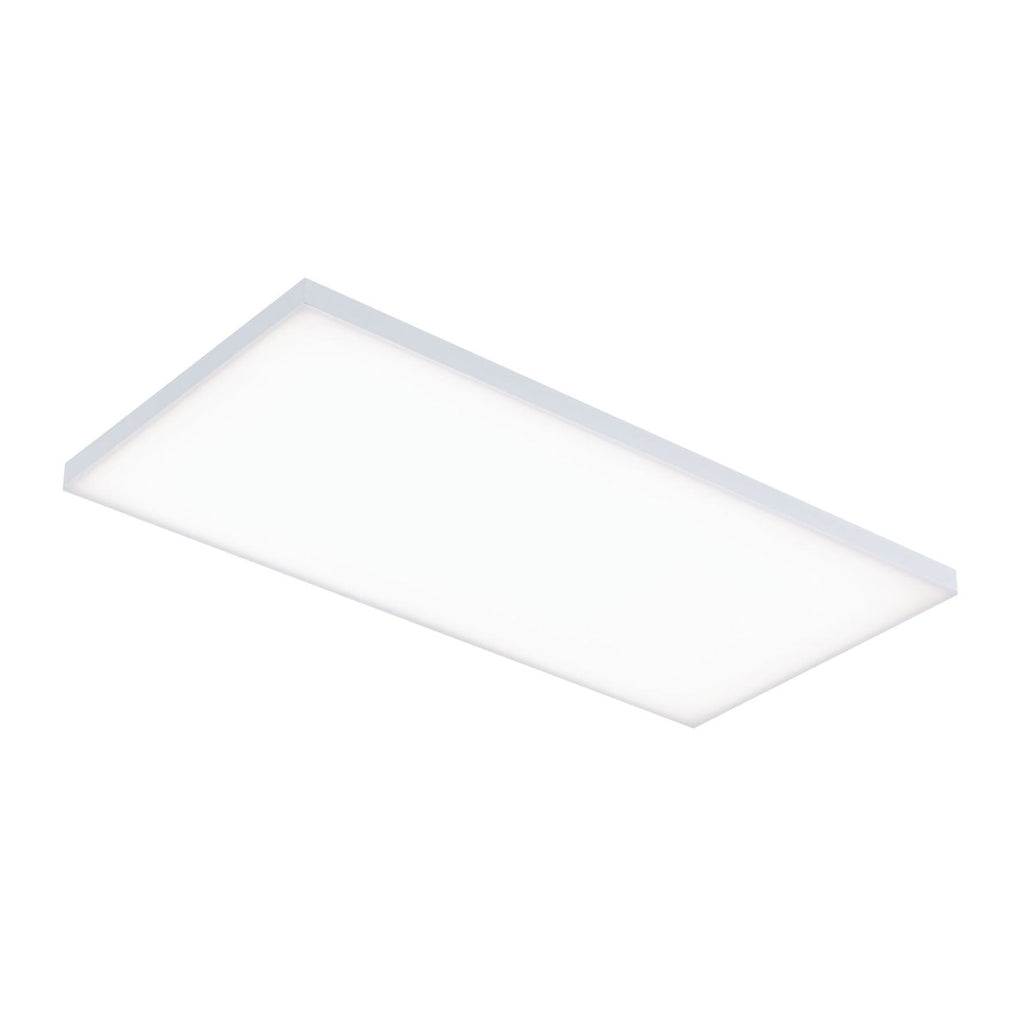 LED-taklampe Velora matt hvit montert i tak