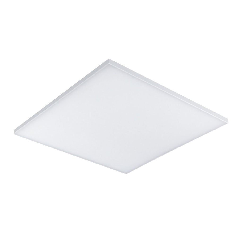 Nærbilde av LED taklampe Velora metallramme