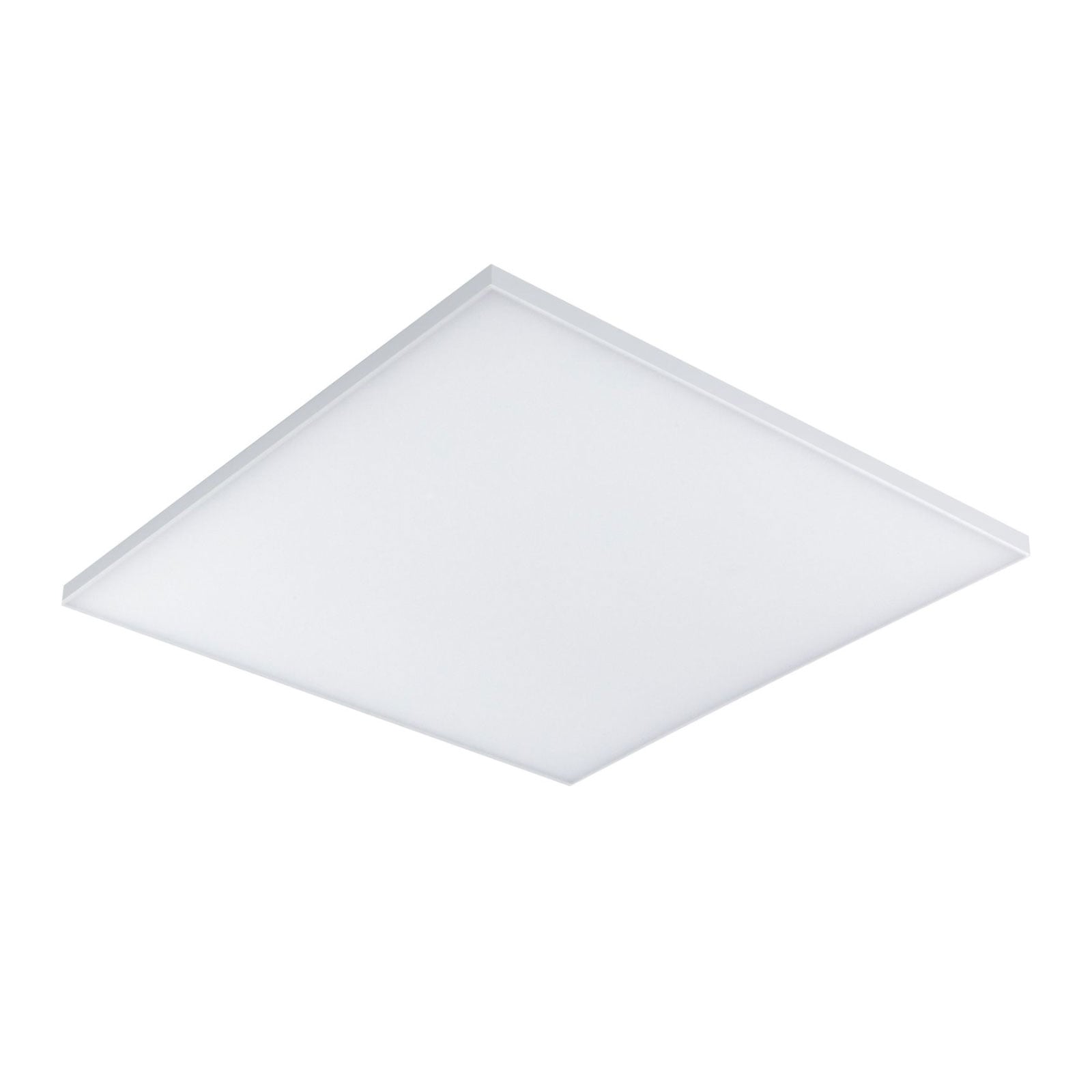 Nærbilde av LED taklampe Velora metallramme