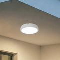 LED taklampe Vera hvit plast Ø22 cm forfra
