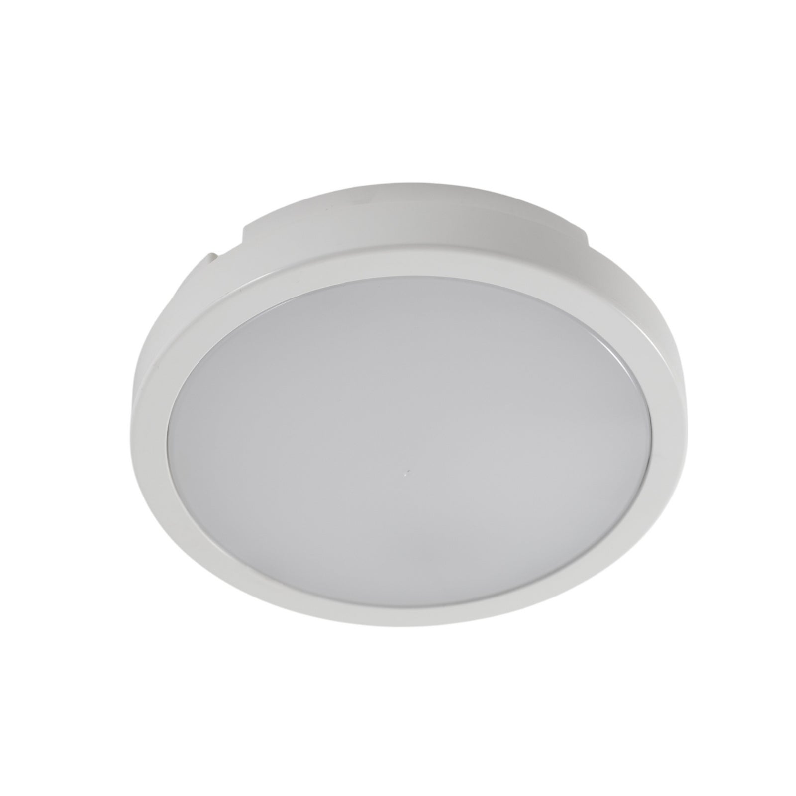 LED taklampe Vera hvit plast Ø22 cm montert i tak