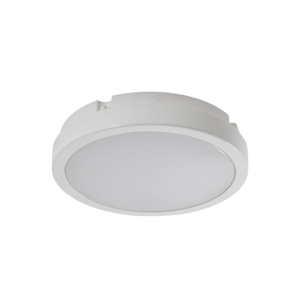 LED taklampe Vera hvit plast Ø22 cm med lyseffekt