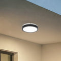 LED taklampe Vera svart plast Ø22 cm forfra