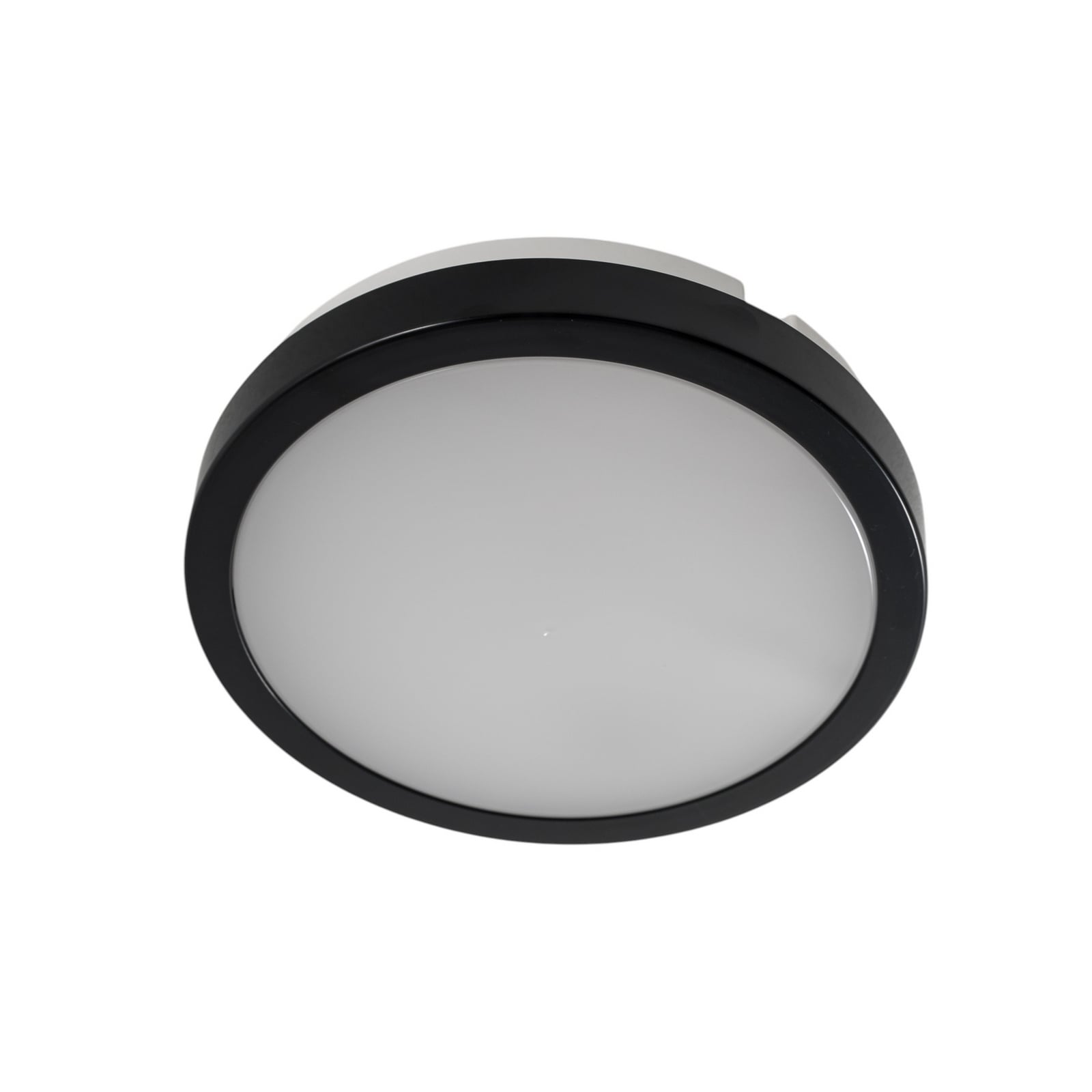 LED taklampe Vera svart plast Ø22 cm montert