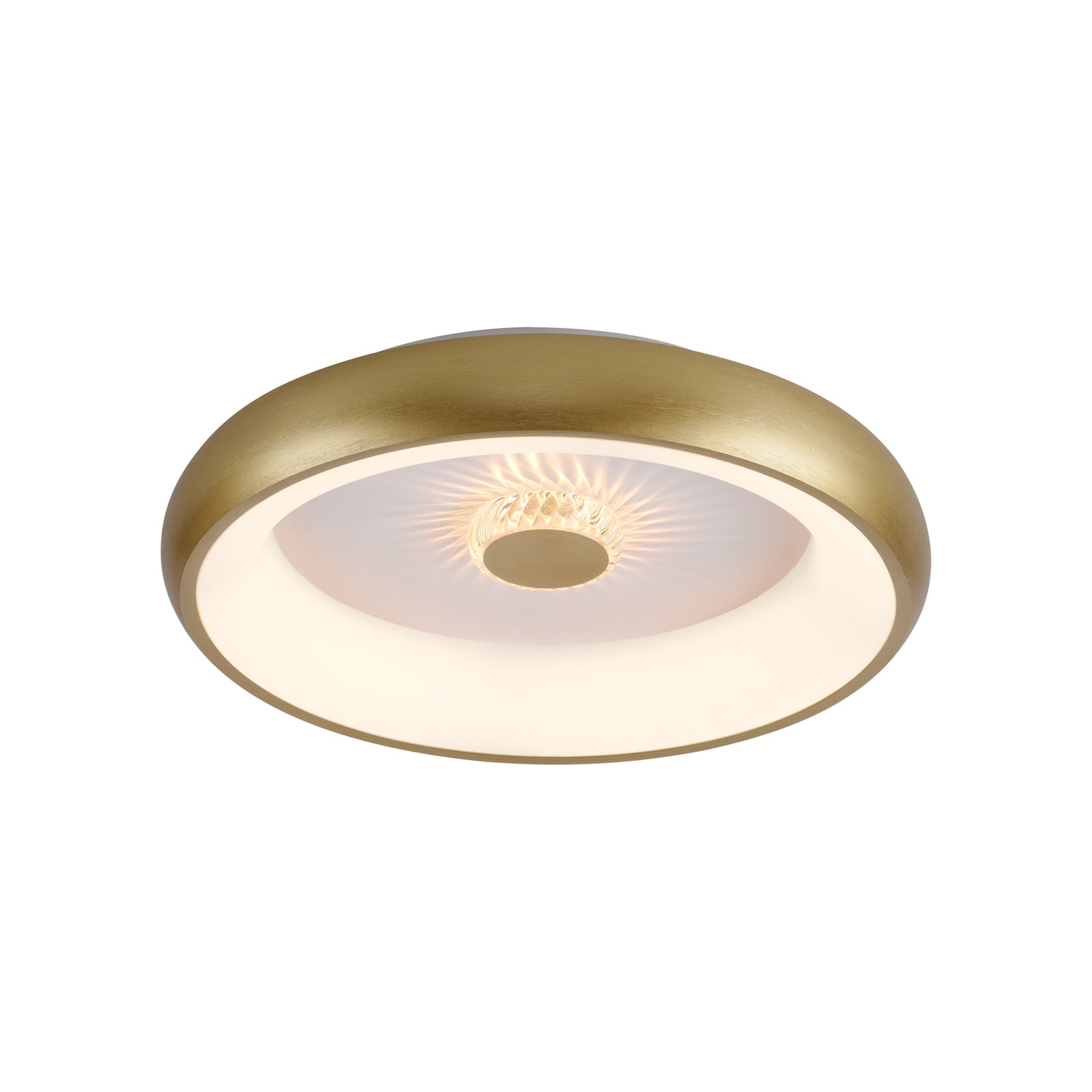 LED taklampe Vertigo dimbar CCT messing detalj