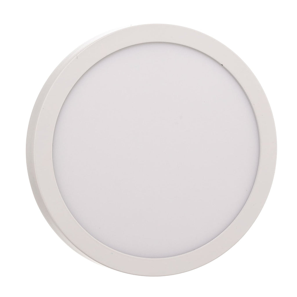 LED taklampe Vika rund hvit aluminium lys av