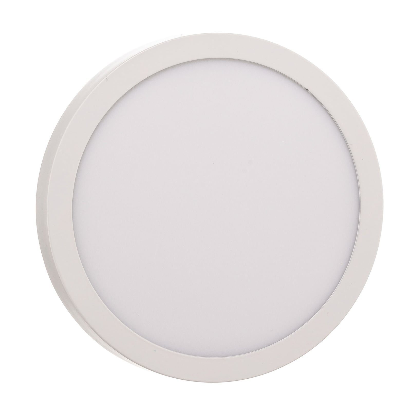 LED taklampe Vika rund hvit aluminium lys av