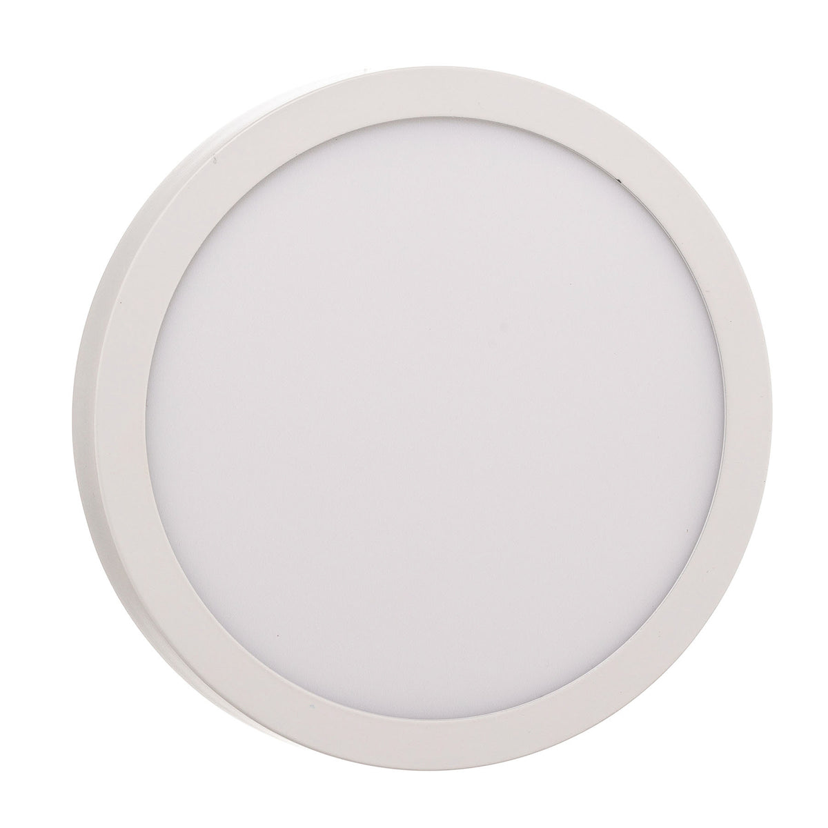 LED taklampe Vika rund hvit aluminium lys av