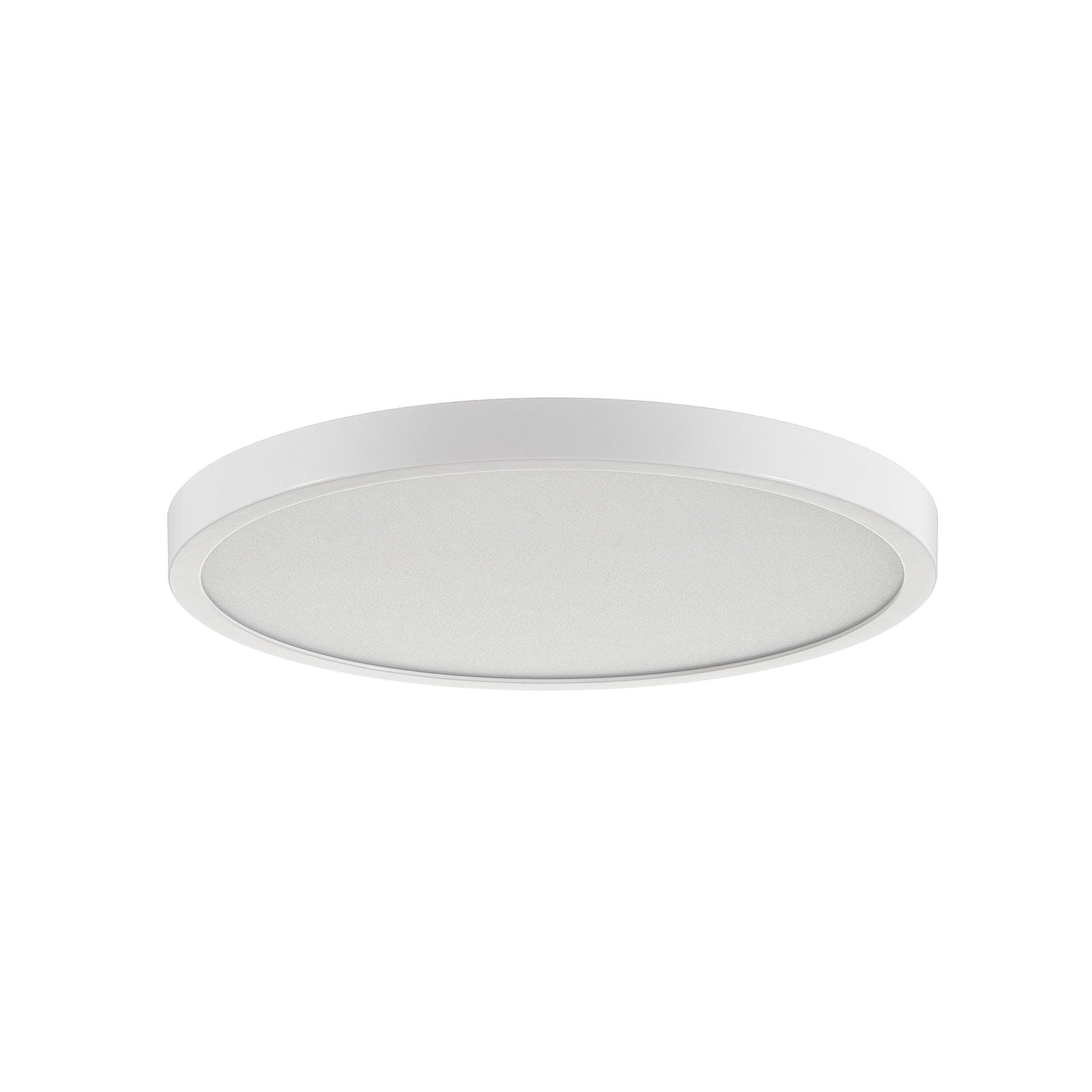 LED taklampe Vika rund hvit aluminium detalj av ramme
