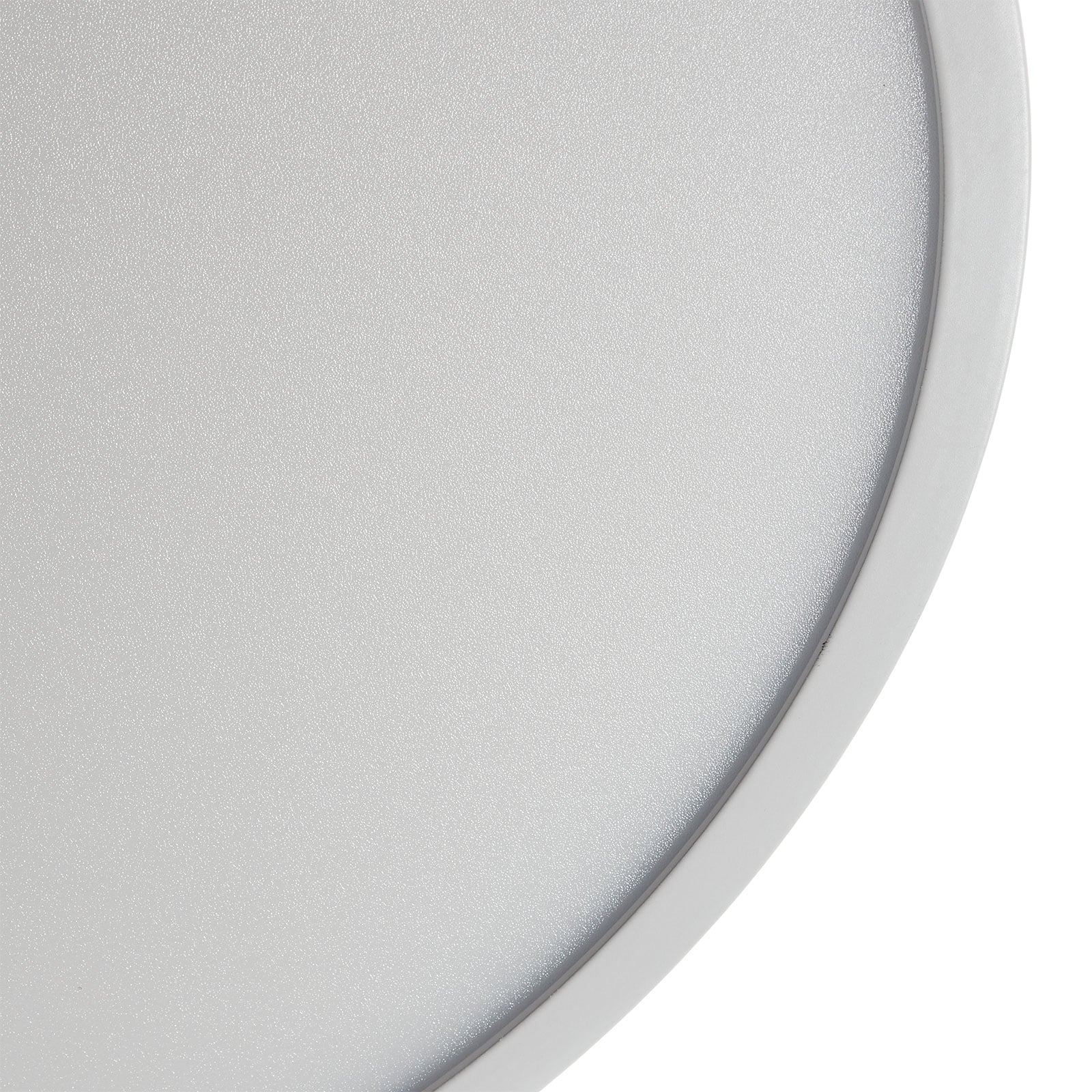 LED taklampe Vika rund hvit aluminium sideprofil