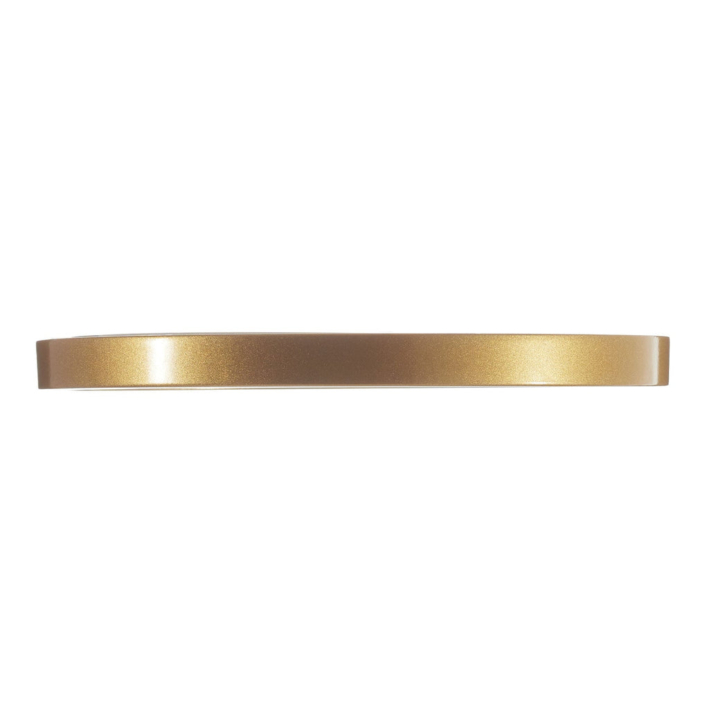 LED taklampe Vika rund matt gull bakside