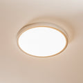 LED taklampe Vika rund matt titan foran