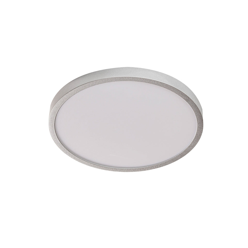 LED taklampe Vika rund matt titan montert i tak
