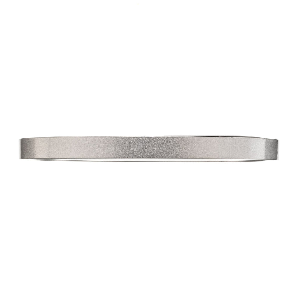 Nærbilde av LED taklampe Vika rund matt titan