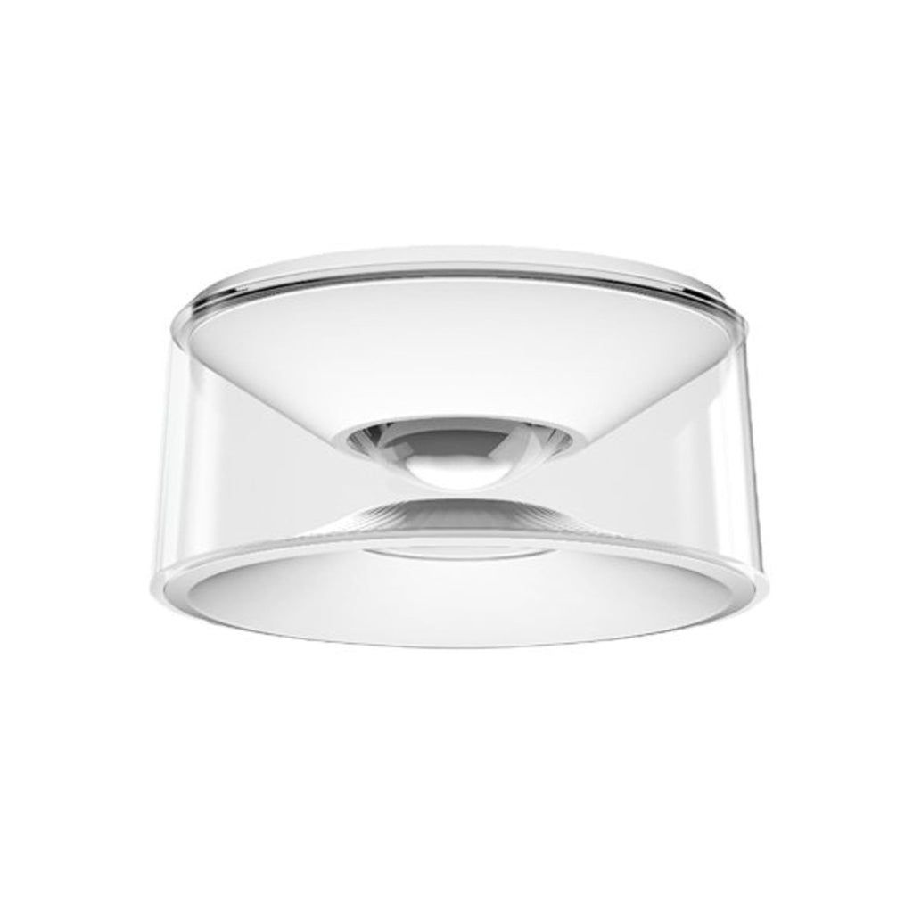 LED taklampe Vior dimbar hvit Ø13 cm fra forfra