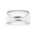 LED taklampe Vior dimbar hvit Ø13 cm fra forfra