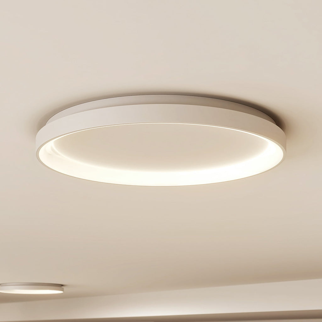 LED taklampe Vivy dimbar hvit metall Ø58 cm forfra