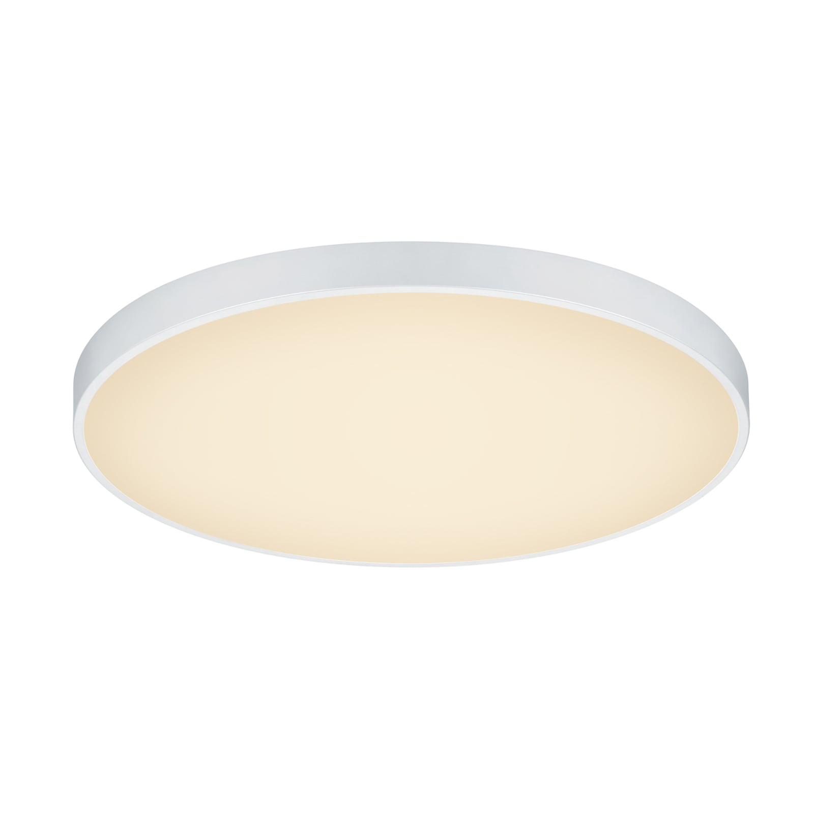 Detalj av LED taklampe Waco CCT dimbar matt hvit Ø75 cm 102W