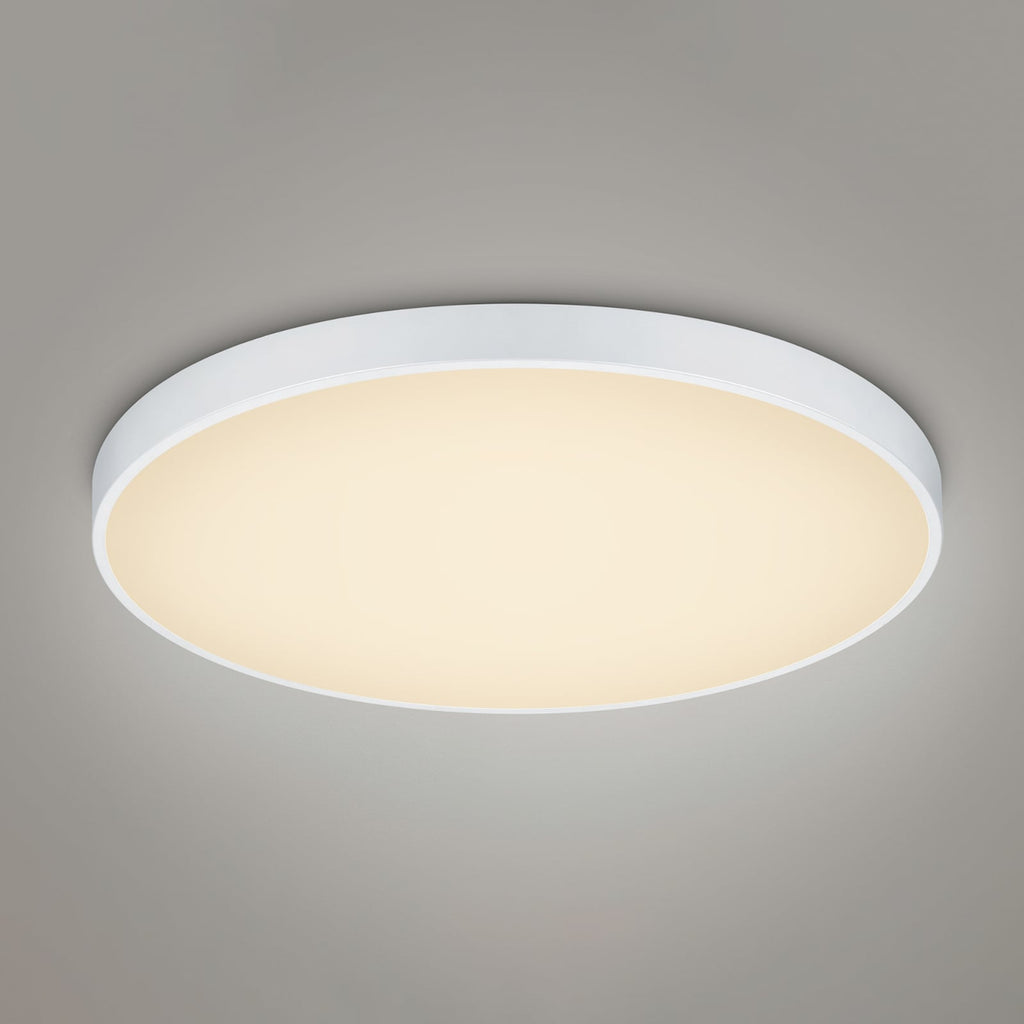Montert LED taklampe Waco CCT dimbar matt hvit Ø75 cm 102W i rom