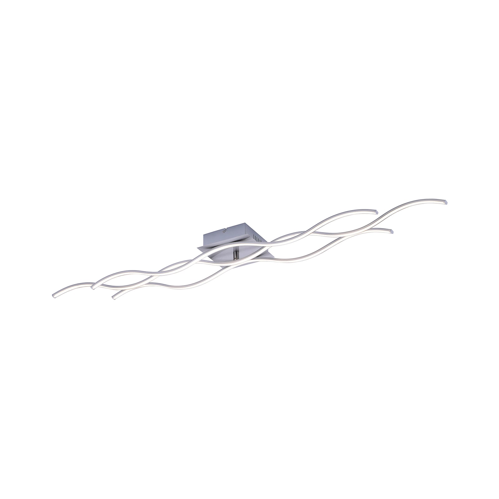 LED taklampe Wave stål 139,5x16 cm 42W varmhvit detalj