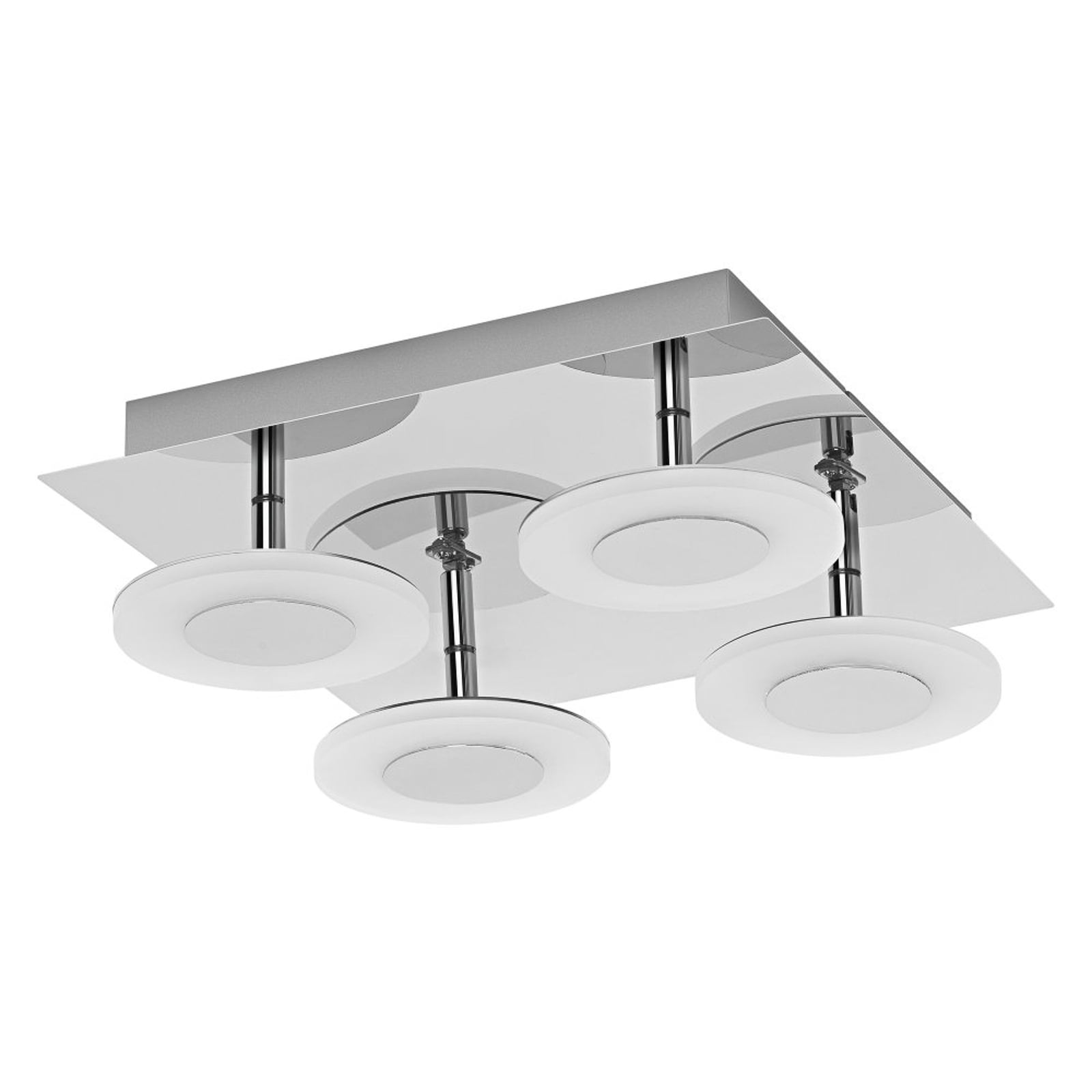 LED taklampe WiFi Orbis Wave dimbar 30x30 cm IP44 bakside